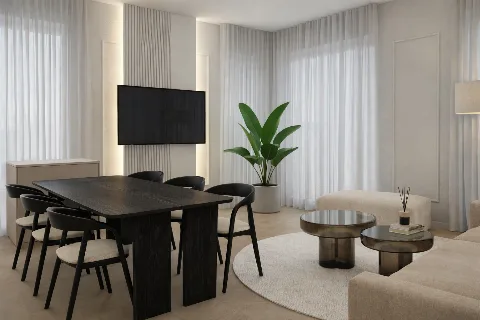 Korter Uus-Voltas, 77,7m2. Versioon 1.

#interiordesign #interior #customadefurniture #sisekujundus #sisearhitekt #livingroomdesign #customm