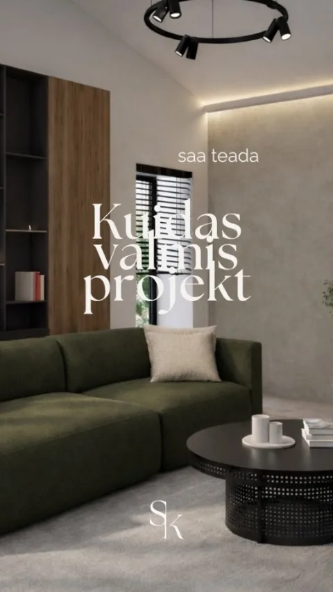 Igale ilusale interjööripildile eelneb pikk ja sisutihe töö.

Iga materjal ja detail saab valitud lähtudes konkreetsest projektist. Siinkoha